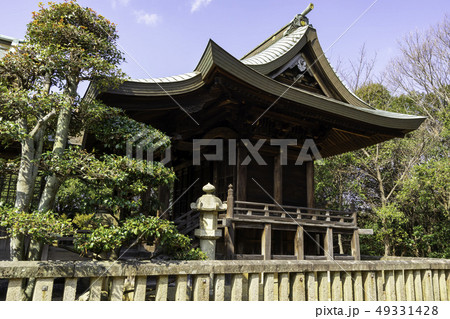 岡山 倉敷市児島 本荘八幡宮 本殿 岡山 倉敷市児島 本荘八幡宮 本殿 49331428