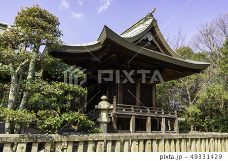 岡山　倉敷市児島　本荘八幡宮　本殿 49331429
