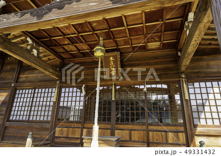 岡山　倉敷市児島　本荘八幡宮　拝殿 49331432