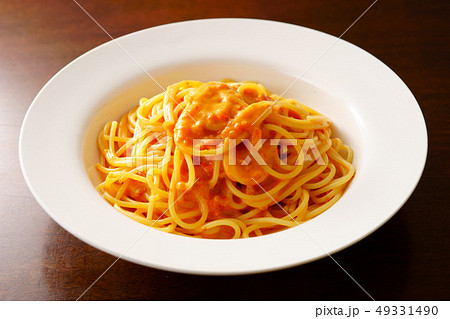 カニのトマトクリームパスタ カニのトマトクリームパスタ 49331490