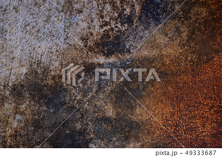 Metal rusty texture. 49333687