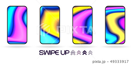 Neon glowing flow lines abstract background vector Neon glowing flow lines abstract background vector 49333917