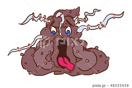 character poop with worms emotion shock new character poop with worms emotion shock new 49335439