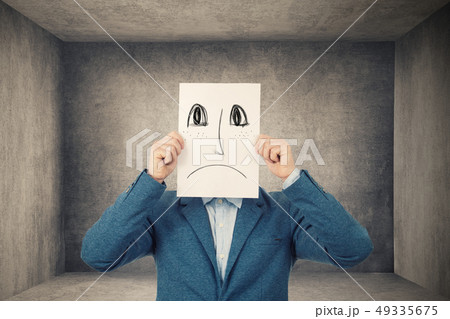 Sad young busnissmen 49335675