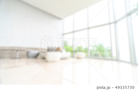 White blur abstract background BLUR OF MODERN 49335730