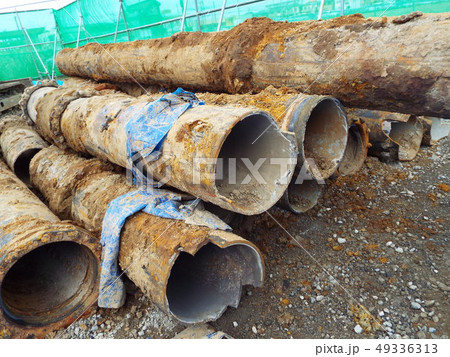 新水道ビジョンに則って水道配管を交換しています 49336313