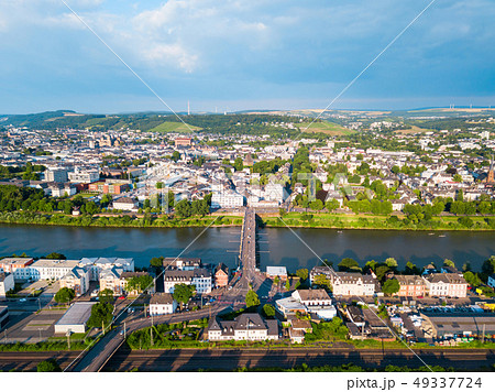 Trier aerial panoramic view, Germany Trier aerial panoramic view, Germany 49337724