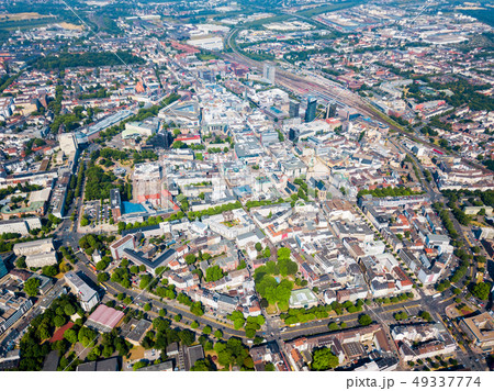 Dortmund city centre aerial view Dortmund city centre aerial view 49337774