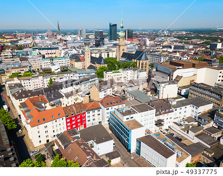 Dortmund city centre aerial view Dortmund city centre aerial view 49337775