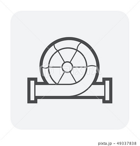 water pump icon 49337838