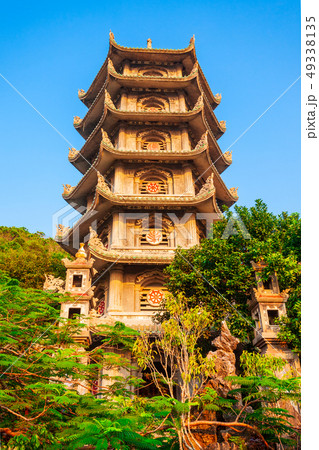 Pagoda at marble mountains, Danang 49338135