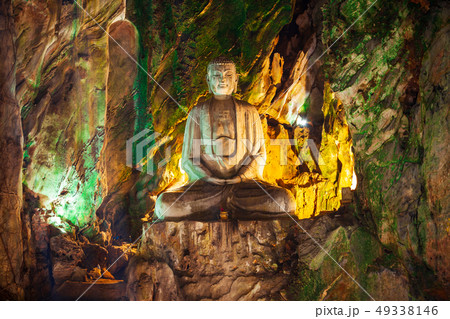 Marble mountains cave in Danang Marble mountains cave in Danang 49338146