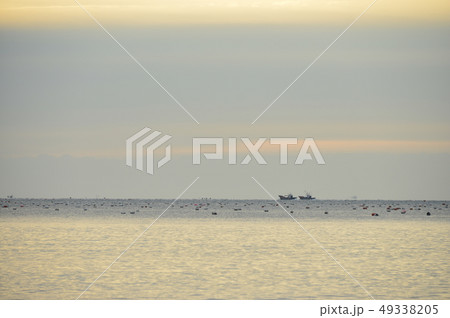 浜 漁船 海 49338205