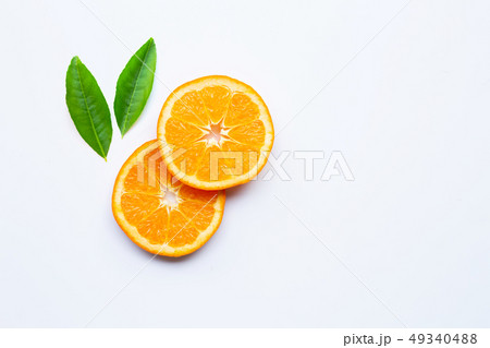 Fresh orange citrus fruits on white. Fresh orange citrus fruits on white. 49340488