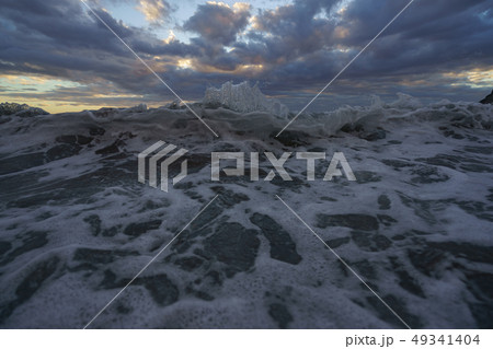 Blue sunset in Gran Canaria island Blue sunset in Gran Canaria island 49341404