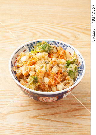 海鮮かき揚げ丼 49343957