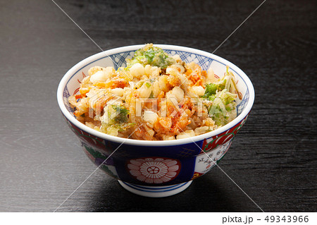 海鮮かき揚げ丼 49343966
