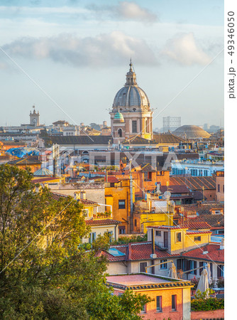 Rome city view from the Pincio Terrace 49346050