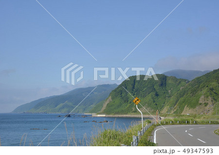 竜泊ライン　竜飛岬　国道339号　 49347593