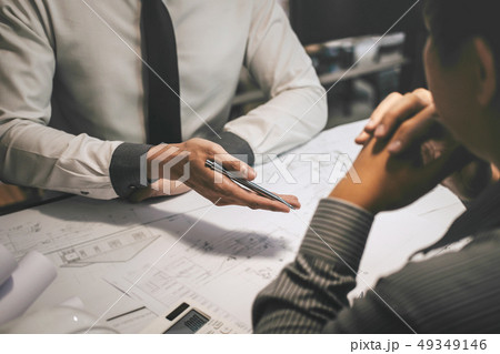 Construction engineering or architect discuss a 49349146