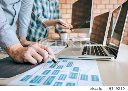 Team of Professional Developer programmer 49349210