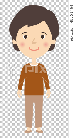 女人：媽媽全身 49351464