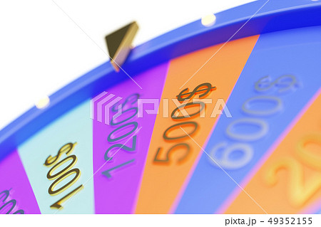 3d illustration colorful wheel of luck or fortune. Roulette fortune spinning wheels, casino wheel 3d illustration colorful wheel of luck or fortune. Roulette fortune spinning wheels, casino wheel 49352155