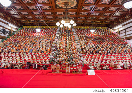 可睡斎　雛段 49354504