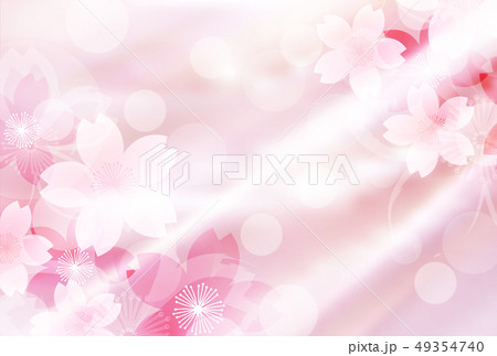 桜 春 花 背景 のイラスト素材