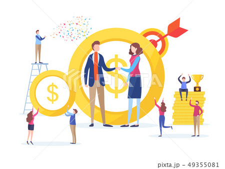 Hand shake of investors Business financial concept Hand shake of investors Business financial concept 49355081