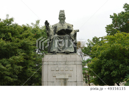 世宗大王 像 韓国 49356135
