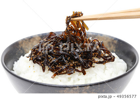 ご飯　佃煮　昆布 49356577