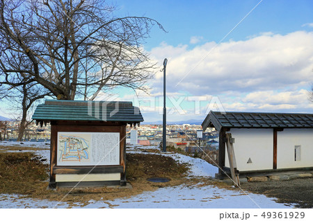 花巻城跡、西御門付近の案内板 49361929