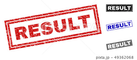 Grunge RESULT Scratched Rectangle Stamp Seals Grunge RESULT Scratched Rectangle Stamp Seals 49362068