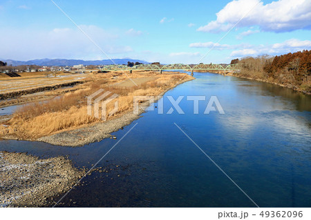 朝日大橋から眺める朝日橋(岩手県花巻市) 朝日大橋から眺める朝日橋(岩手県花巻市) 49362096