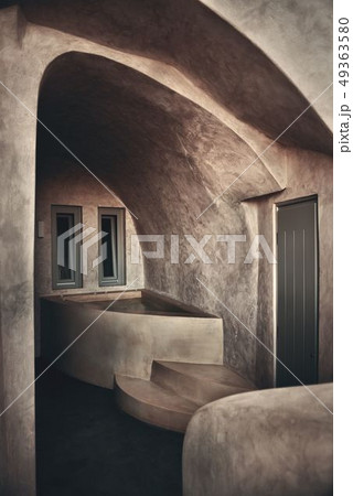 Santorini island traditional building Santorini island traditional building 49363580