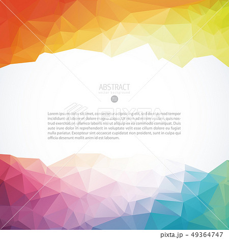 Color triangle background banner brochure template Color triangle background banner brochure template 49364747