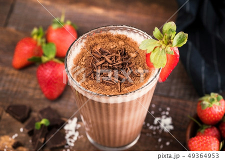 Strawberry Chocolate Milkshake Strawberry Chocolate Milkshake 49364953