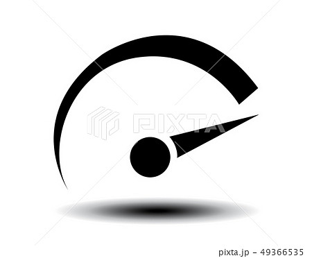 speedometer. abstract symbol of speed speedometer. abstract symbol of speed 49366535