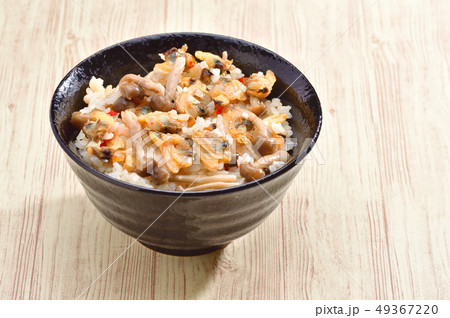 アサリの炊き込みご飯 アサリの炊き込みご飯 49367220