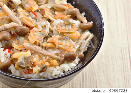 アサリの炊き込みご飯 49367223