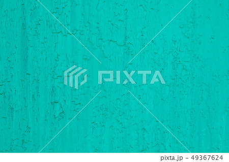Teal painted wall texture background, design 49367624