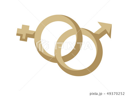 Gender male and female symbol. 49370252
