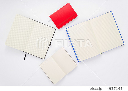 notebook at white background notebook at white background 49371454