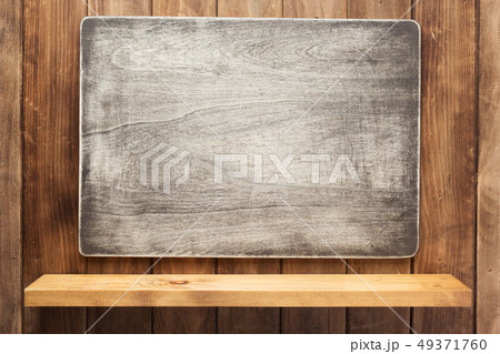 shelf and wooden wall background texture shelf and wooden wall background texture 49371760