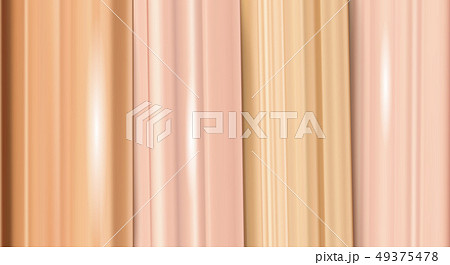 Foundation cream or cosmetic concealer smears 49375478