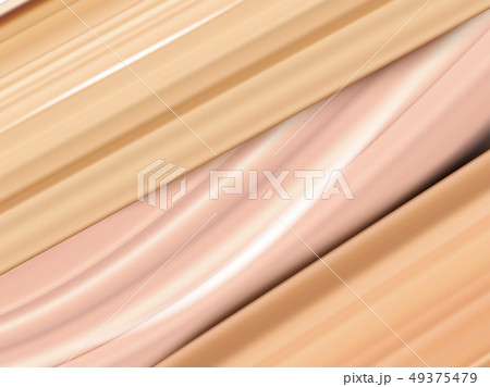 Foundation cream or cosmetic concealer smears 49375479