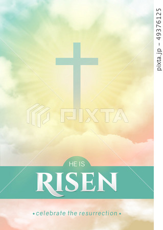 Christian religious design for Easter...のイラスト素材 [49376125] - PIXTA