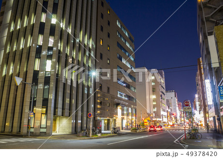 愛知県 名古屋市 三蔵通 夜景 愛知県 名古屋市 三蔵通 夜景 49378420