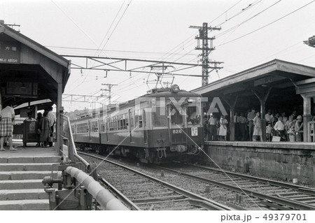 なつかしの昭和の神戸の風景 山陽電鉄 820形 板宿駅 なつかしの昭和の神戸の風景 山陽電鉄 820形 板宿駅 49379701